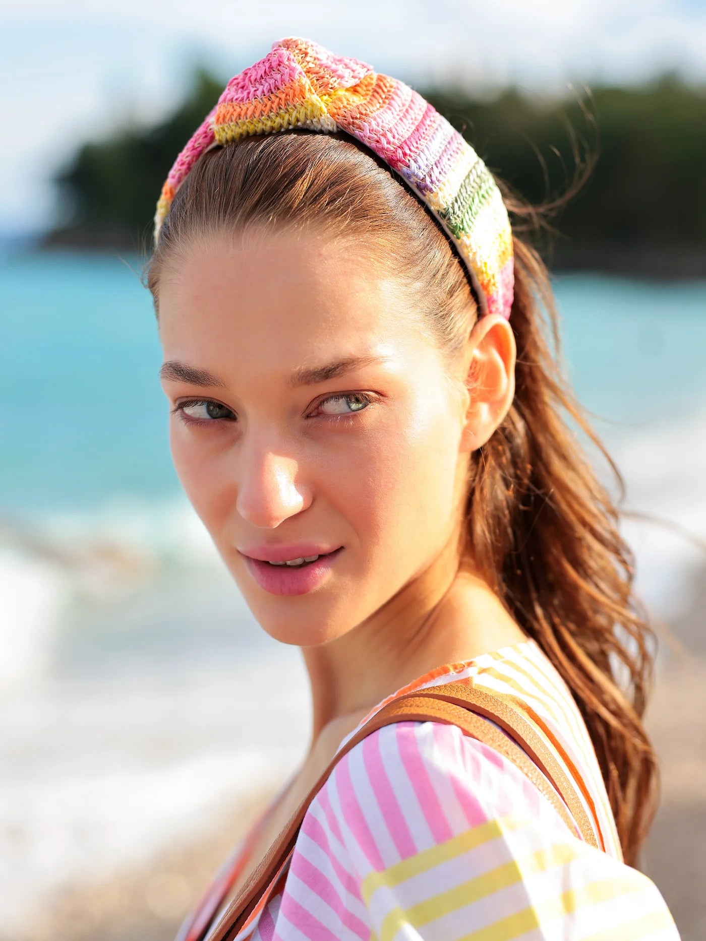 Headband - Rainbow Knotted