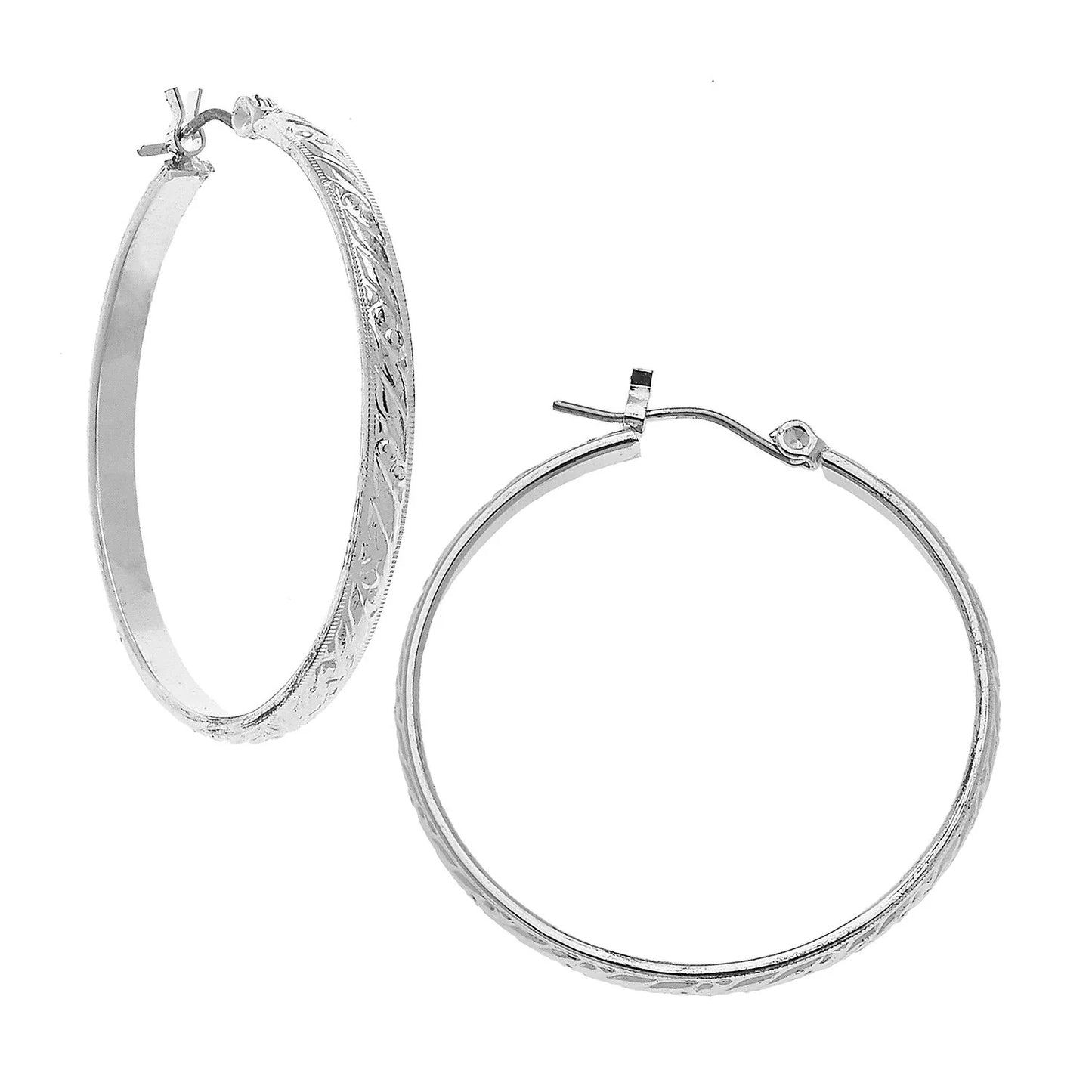 Silver Hoop