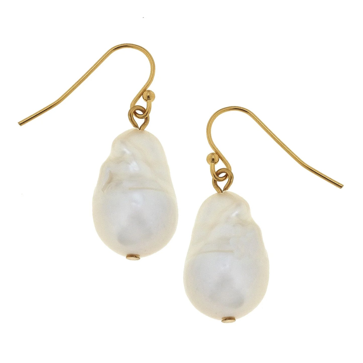 Drop Pearl Earrings