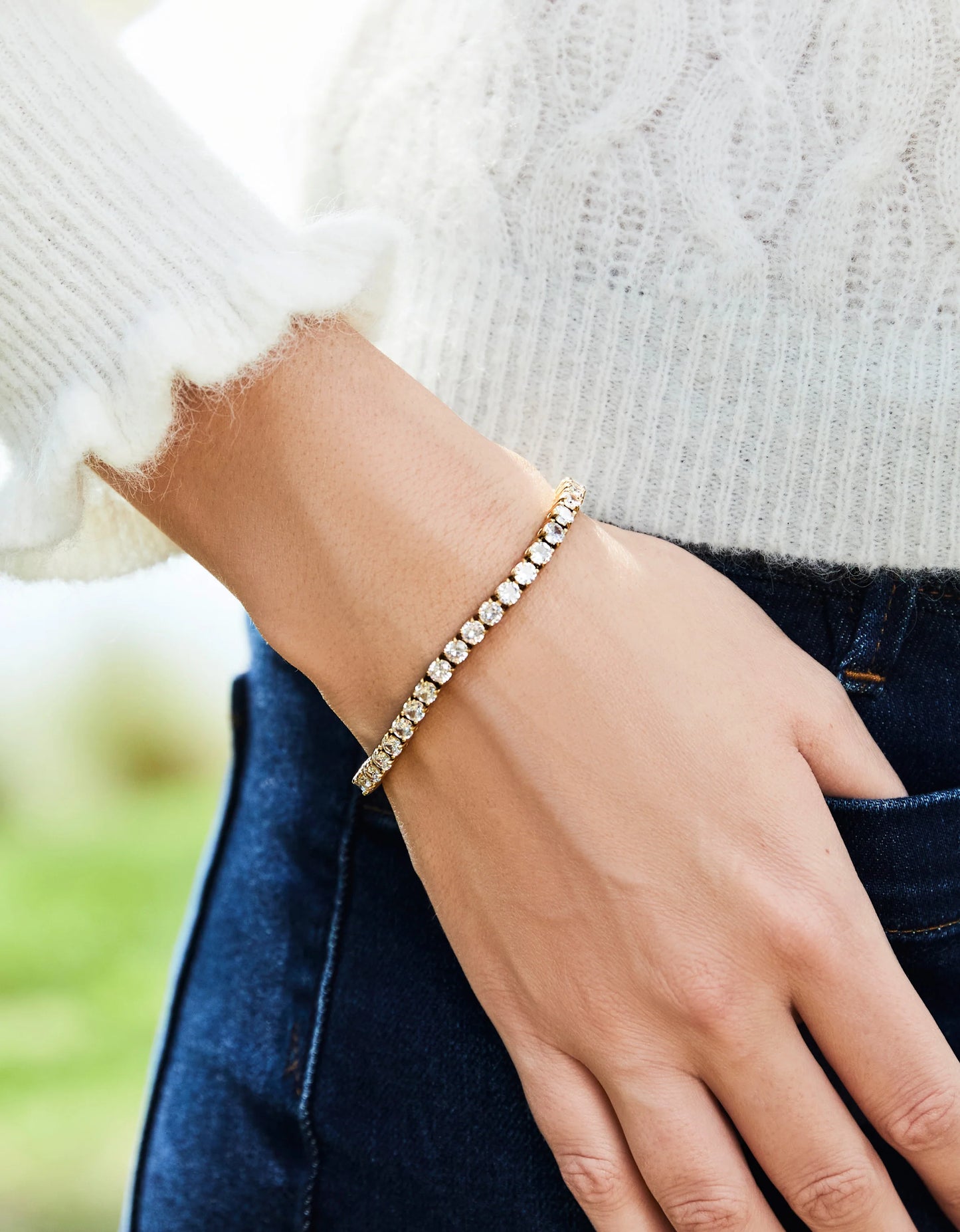 SP Sunrise Tennis Bracelet