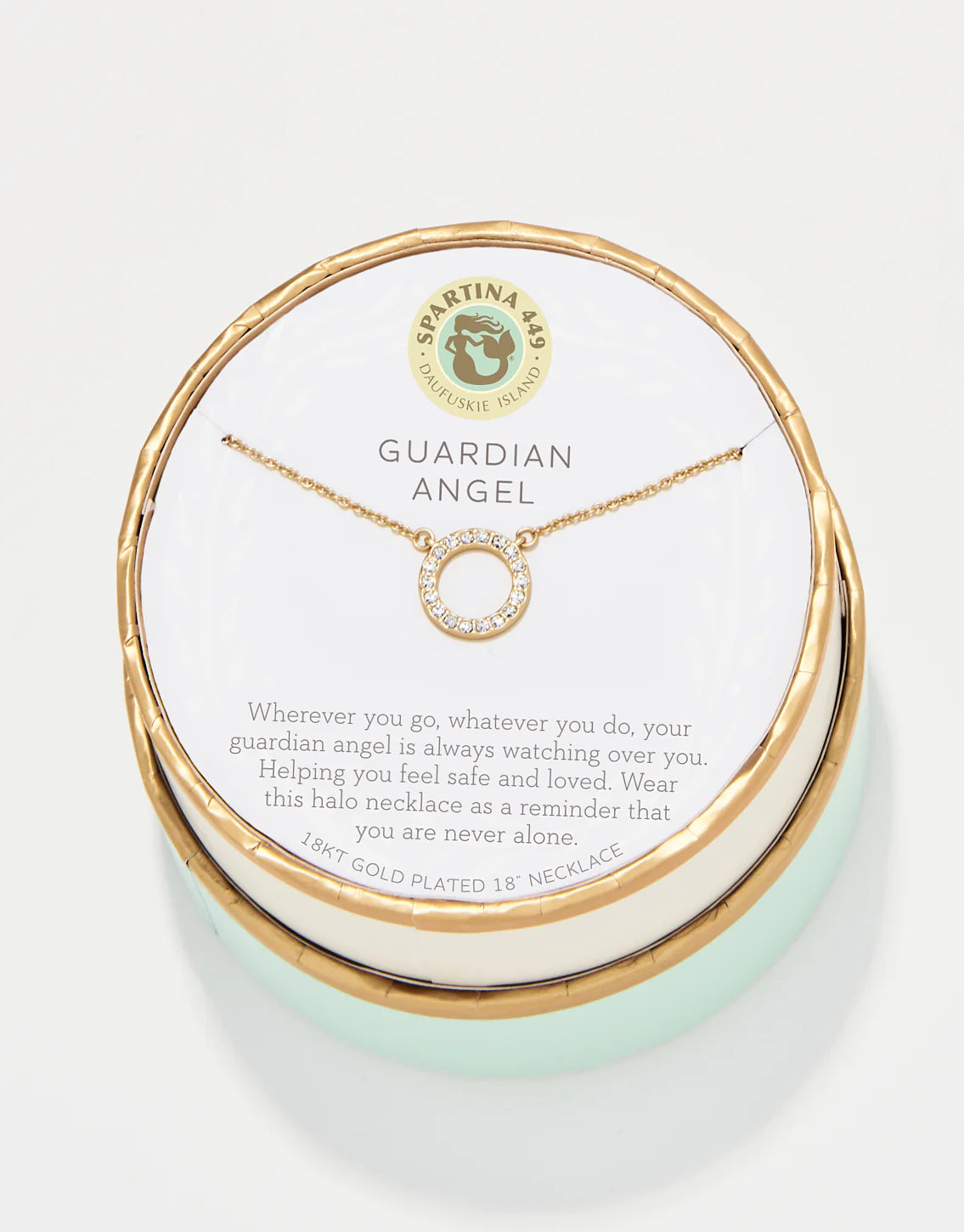 SLV Necklace 18" Guardian Angel/Halo