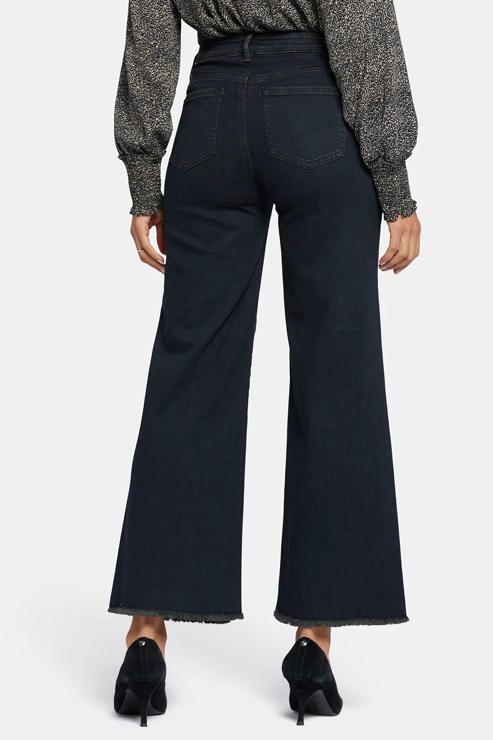 Teresa Wide Leg Ankle Jeans