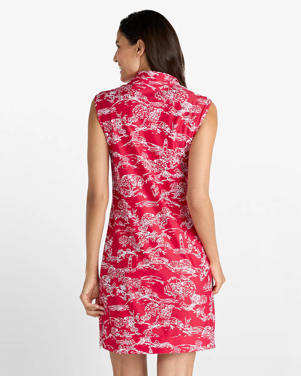 Kristen Nantucket Toile Red