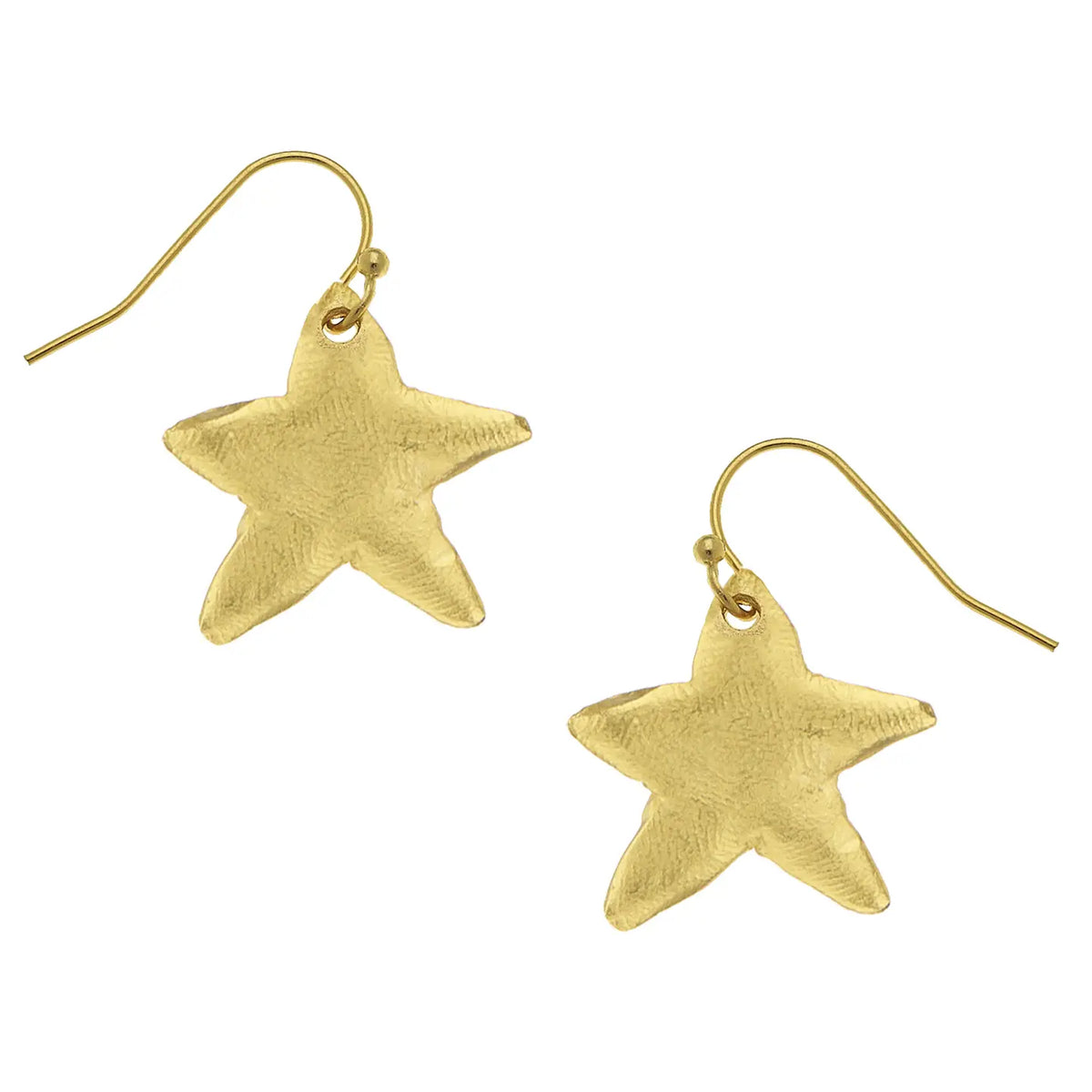 Petite Star Drop Earrings