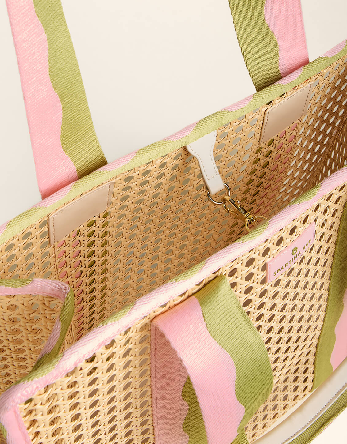 Splash Cane Trim Tote