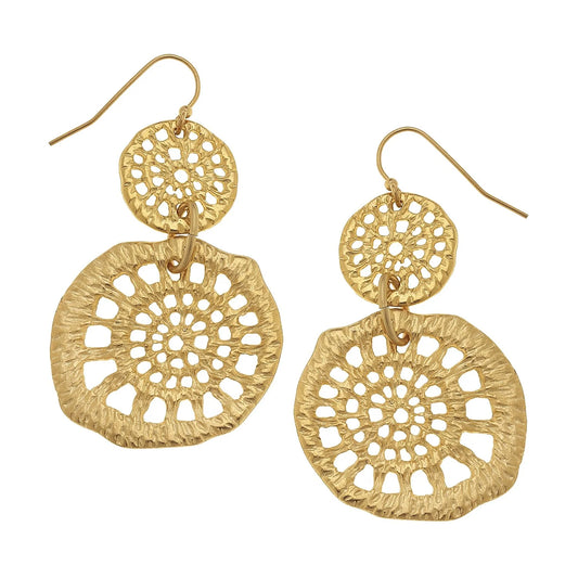 Lattice Filigree Earrings