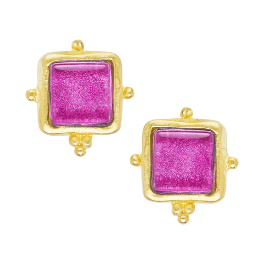 Fuchsia Stud