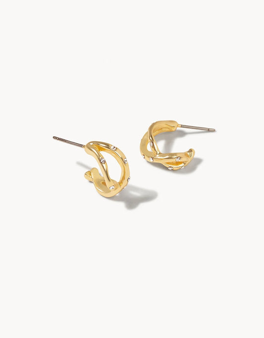 Sprinkles Huggie Hoop Earrings