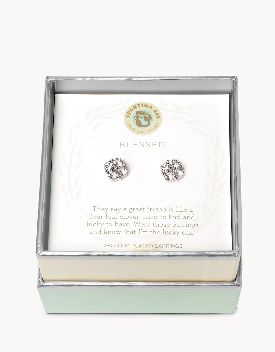 SLV Stud Earring Blessed SIL