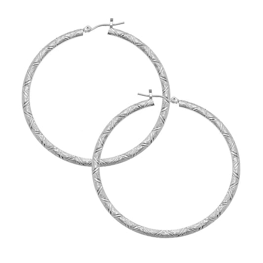 Silver Hoop