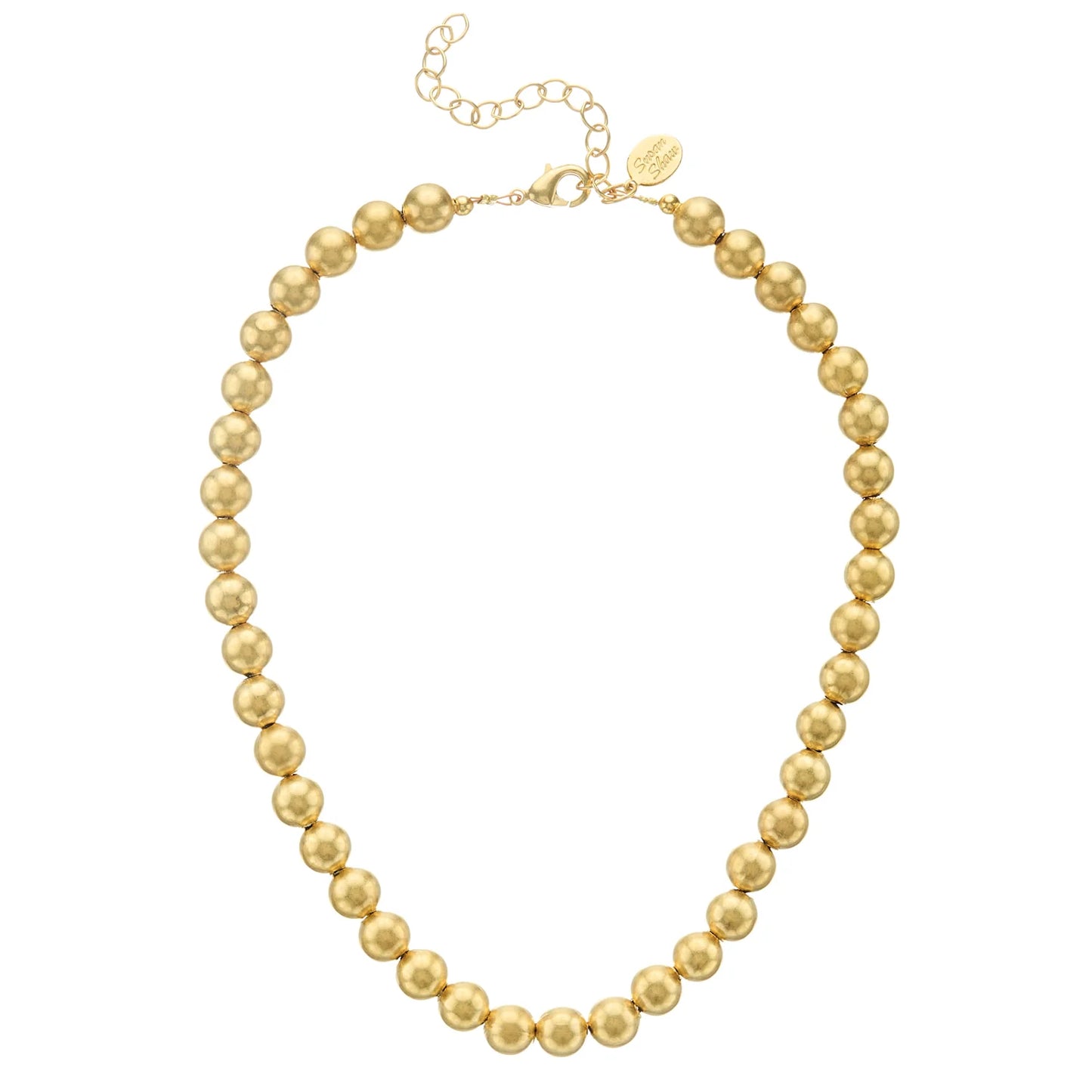 Gold Bead Necklace