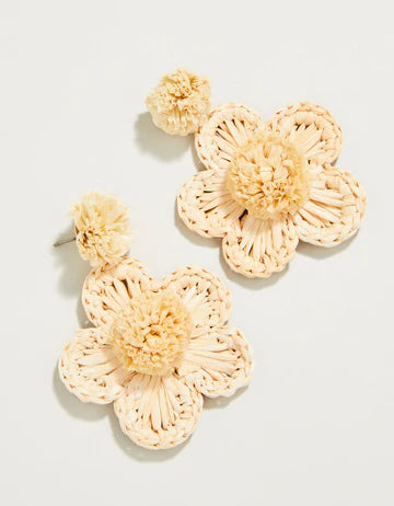 Crochet Flower Earring