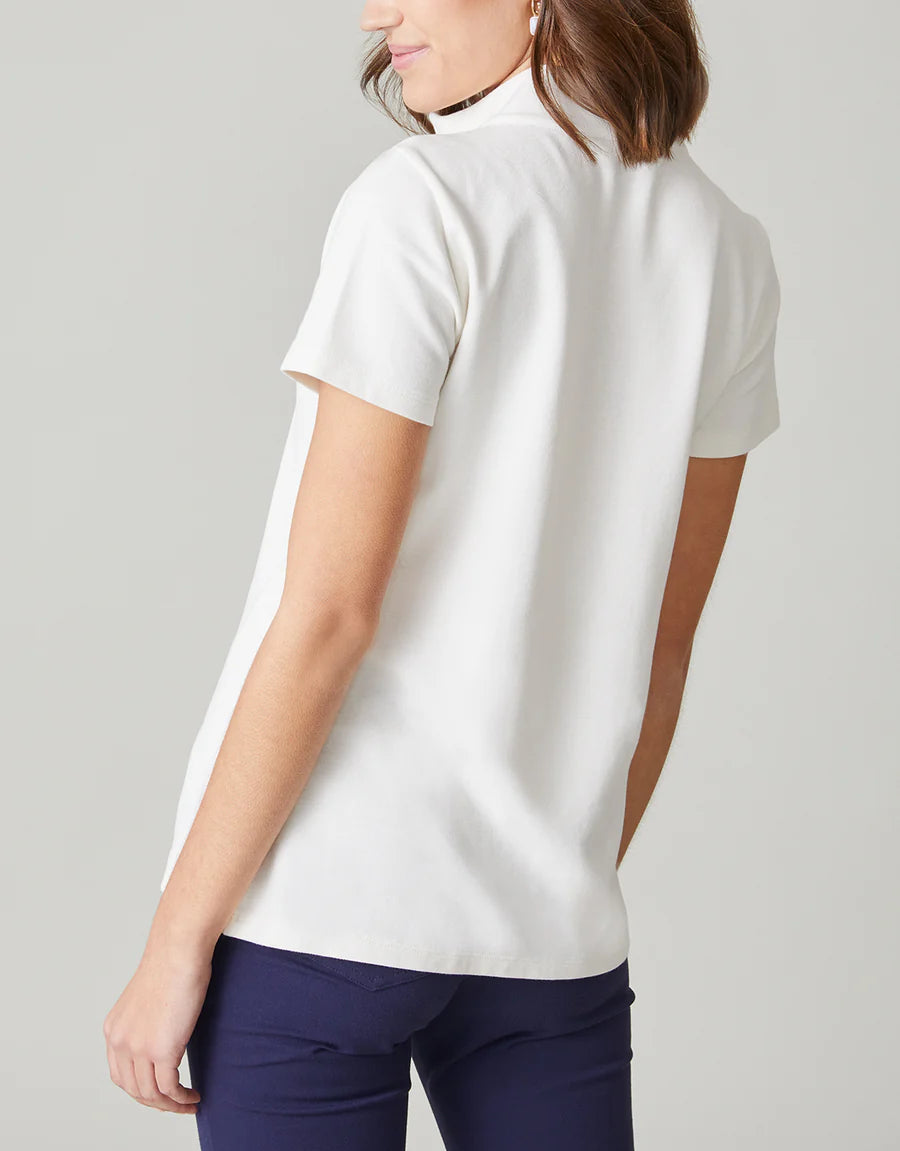 Short Sleeve Serena Half Zip