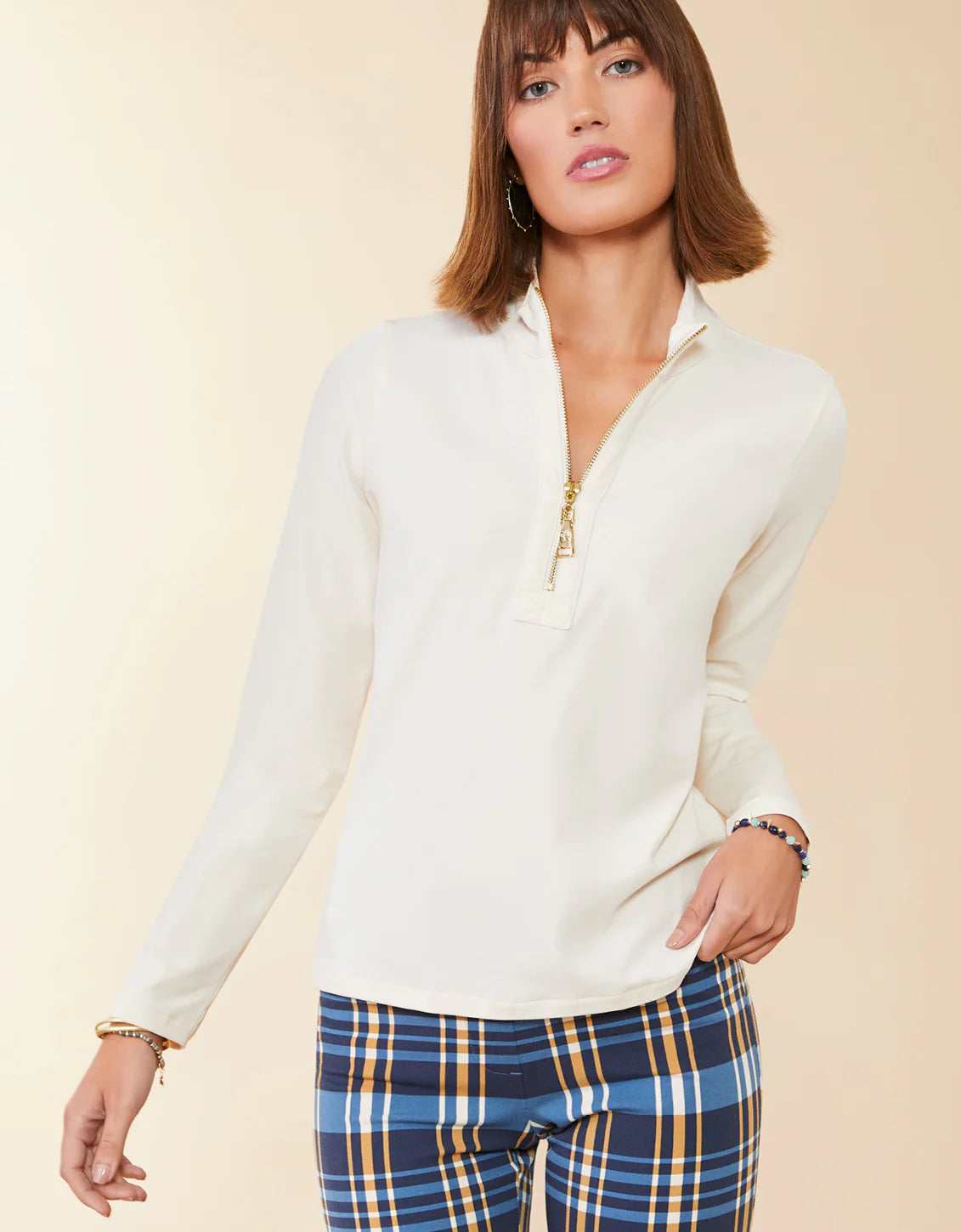 Nora Half-Zip Top