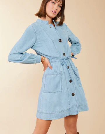 Elena Denim Dress