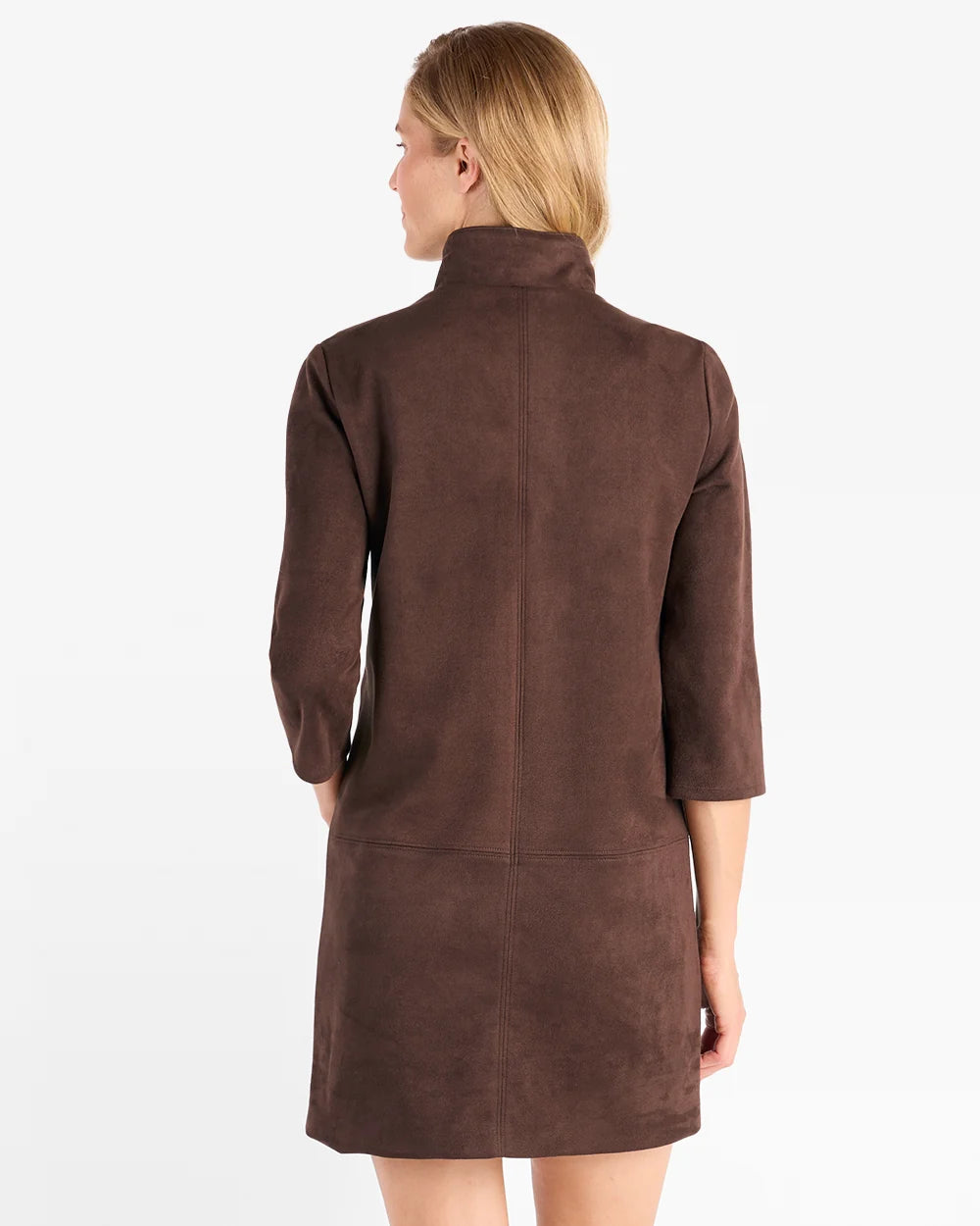 Callie Faux Suede Dress
