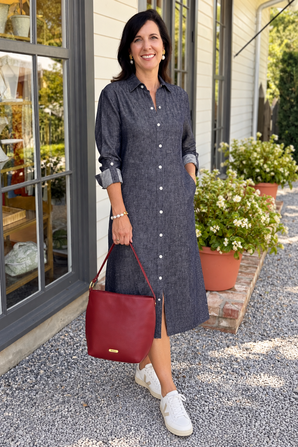 Denim Midi