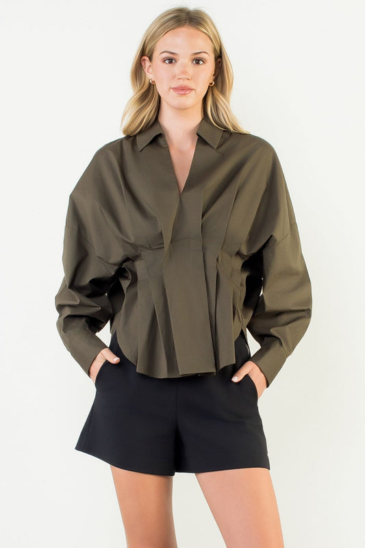 L/S V-Neck