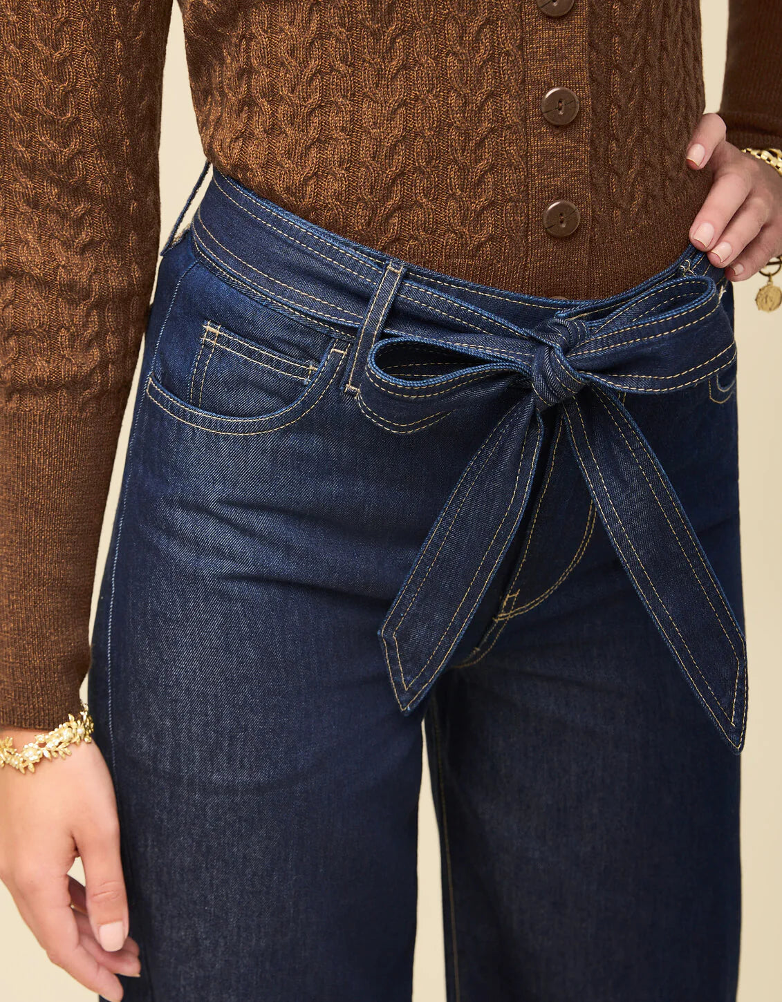 Faye Denim Trouser