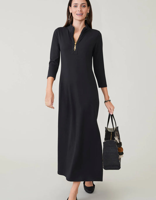 Nora Half Zip Midi Dress