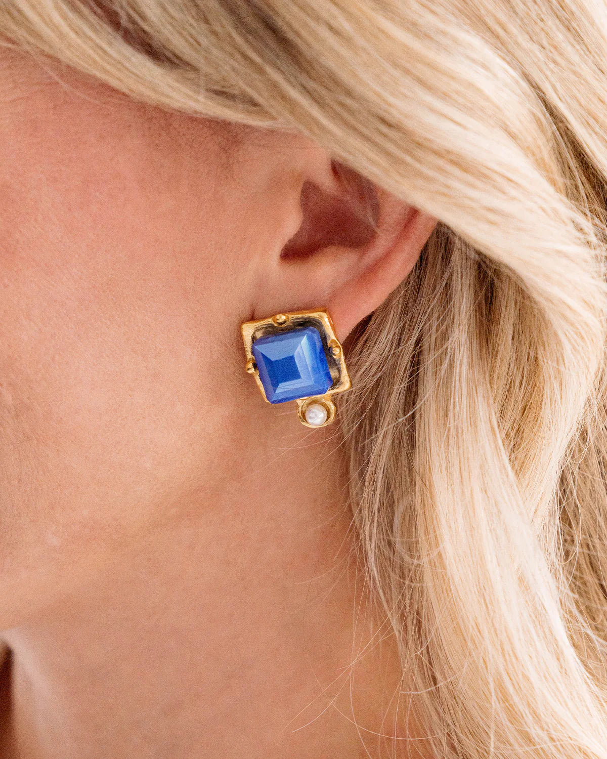 London Blue Studs