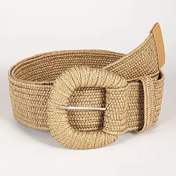 Raffia Belt