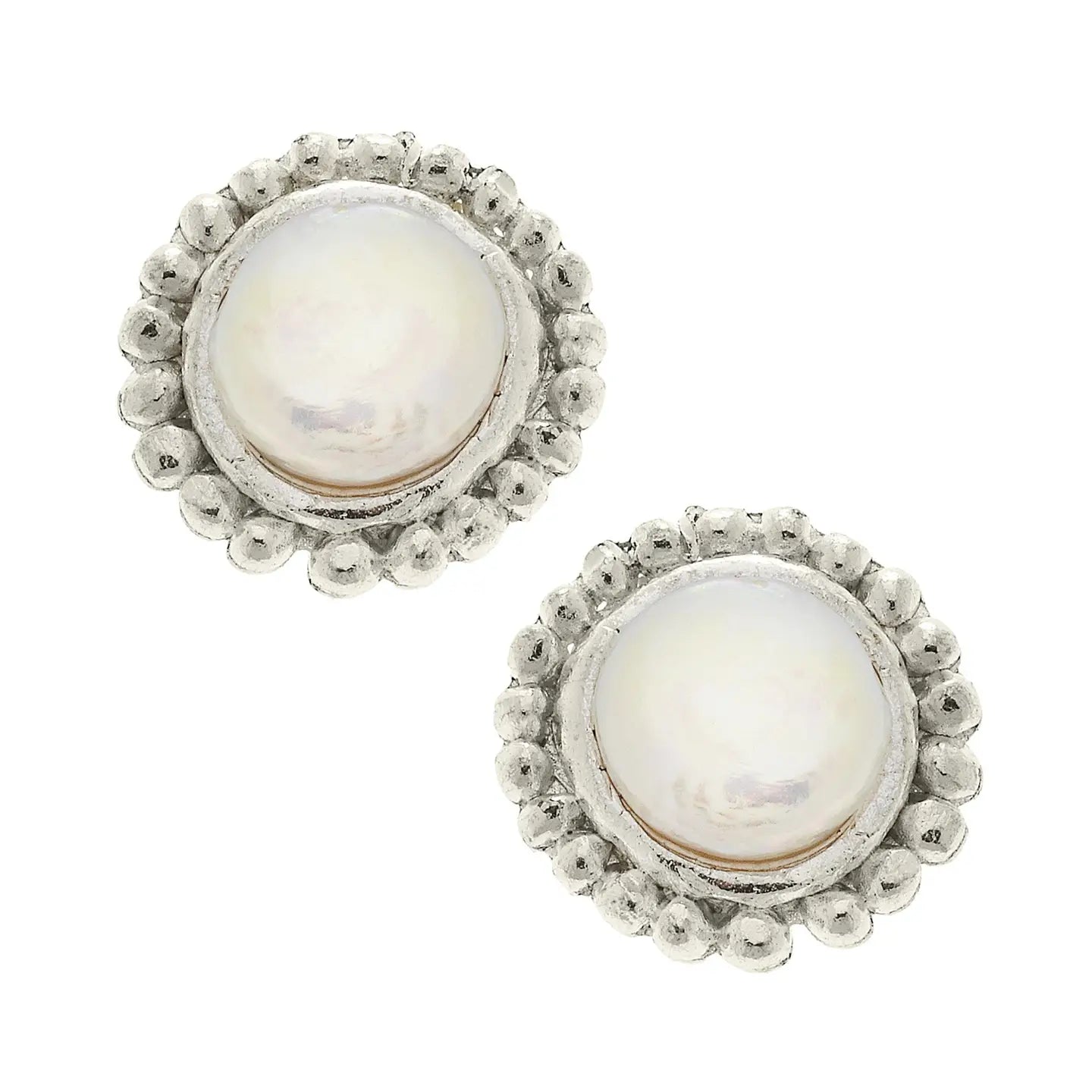 Pearl Clip Earrings