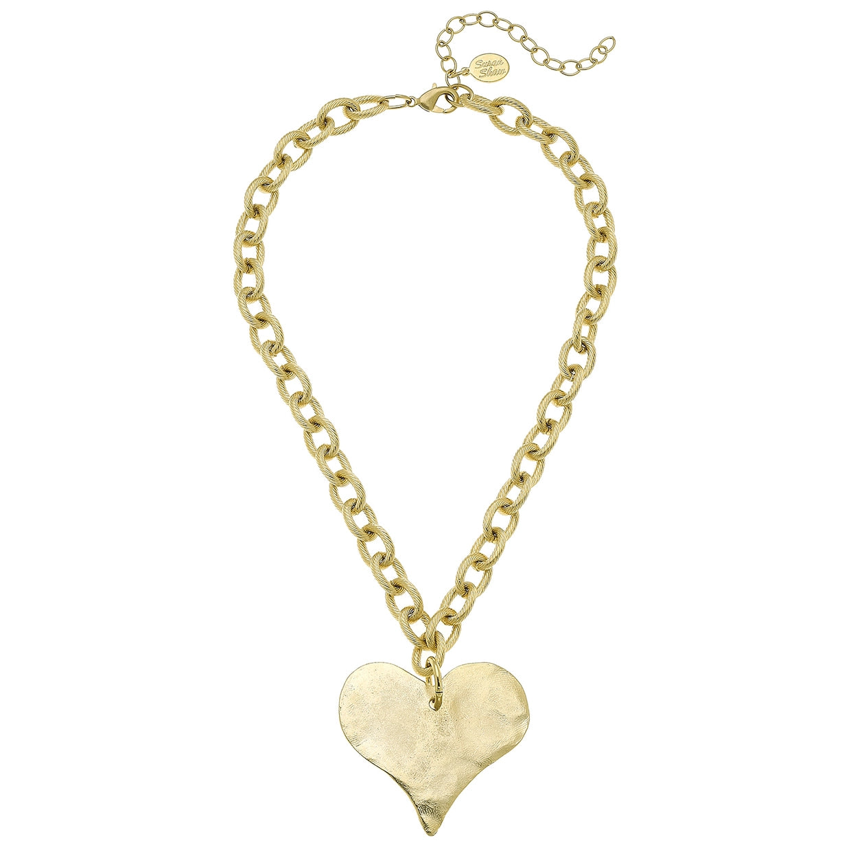 Heart Necklace Gold