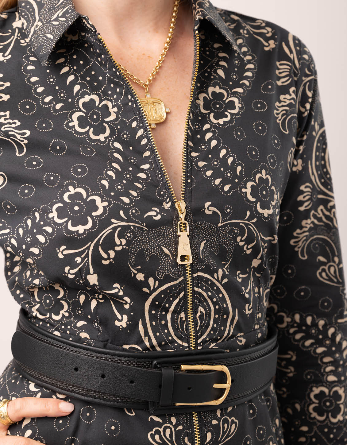 Lainey Long Sleeve Shirt Dress