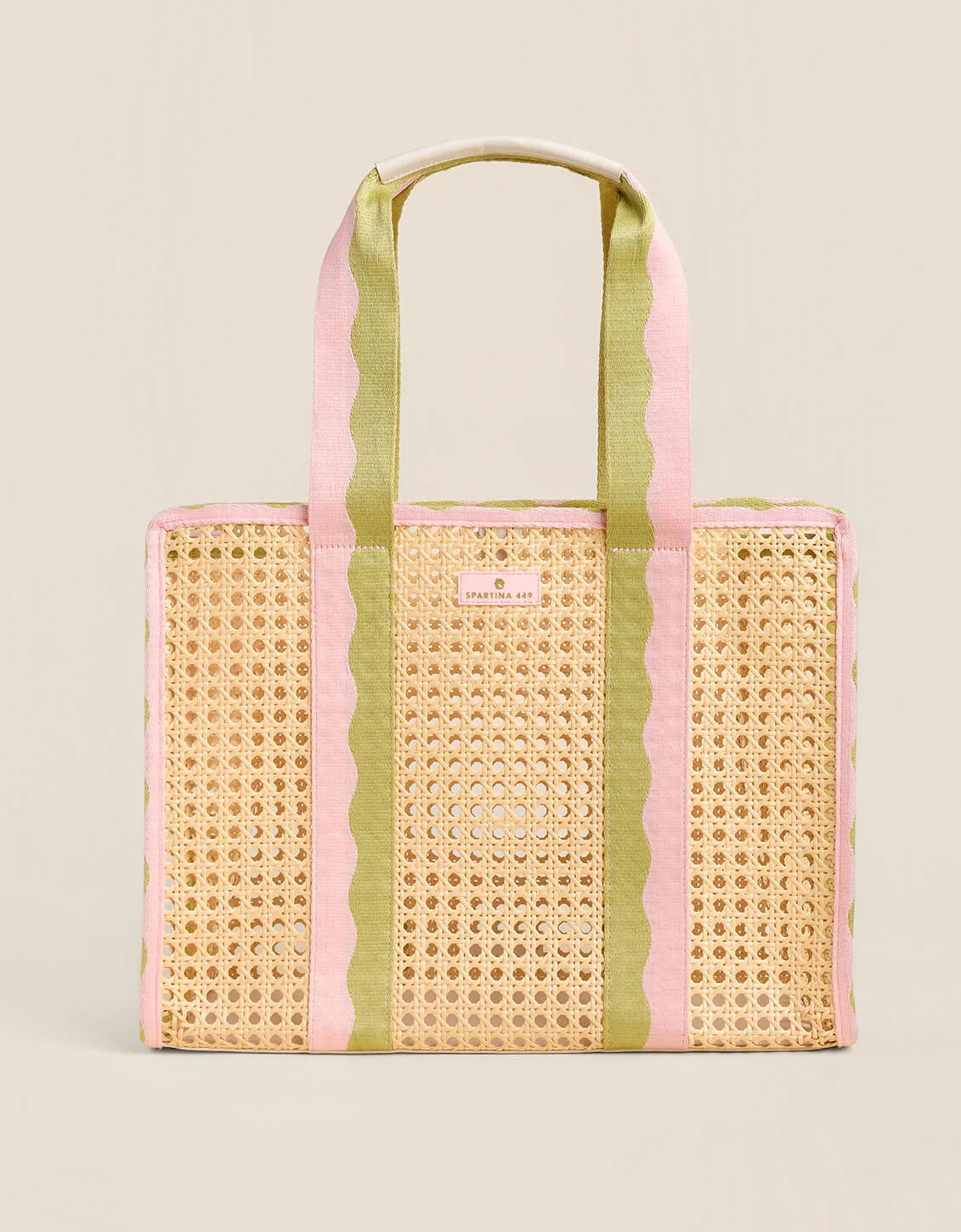 Splash Cane Trim Tote