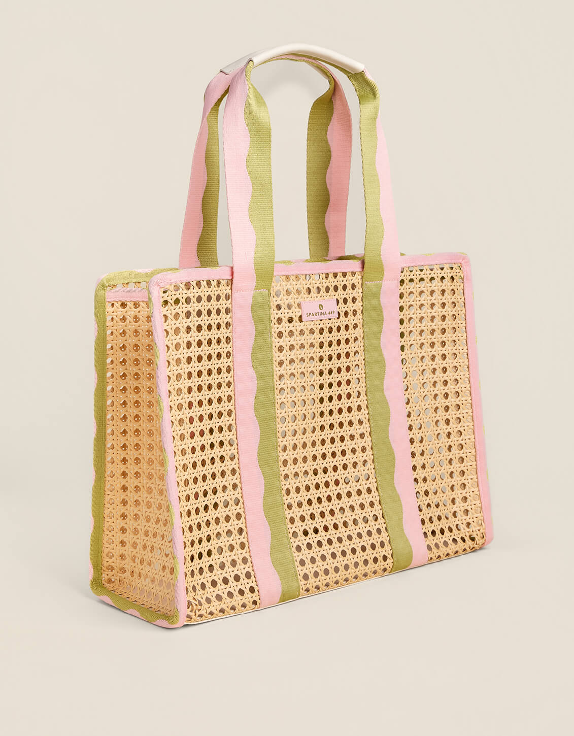 Splash Cane Trim Tote